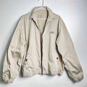 BURBERRY Vintage Thomas Burberry Herrington Beige Jacket - Medium